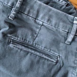 NWT - gray crop heavy cotton pants (26)